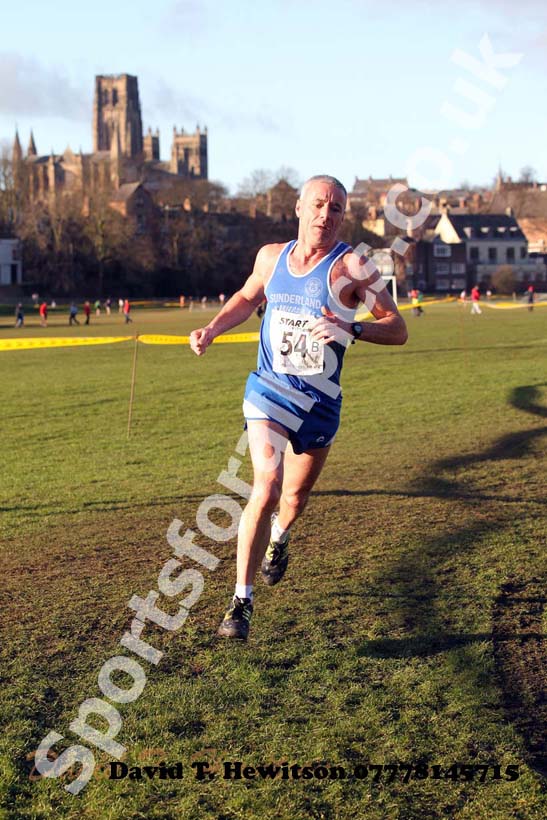 54B Veterans race, Durham Cathedral Cross Country Relays.